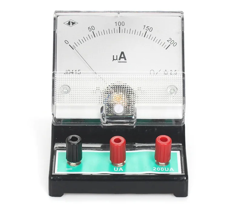 J0415 Dc Microammeter 200ua Physical Experiment Teaching Meter Analog