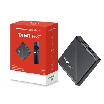 World Max TX60PRO 4K Android TV Box, Allwinner H313 Quad Core, 1GB