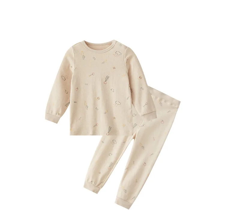 Ensemble D Hiver En Coton Biologique Pour Bebes Pyjama Tricote Pour Garcons Et Filles Buy Pyjama Bebe Vetements Bebe En Coton Bio Barboteuse Bio Product On Alibaba Com