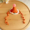 Gorro de helado de naranja