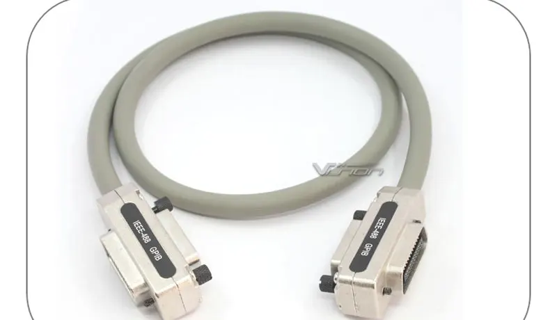 2M IEEE-488 GPIB ケーブル メタルフード セントロニクス 24P M/F 両端