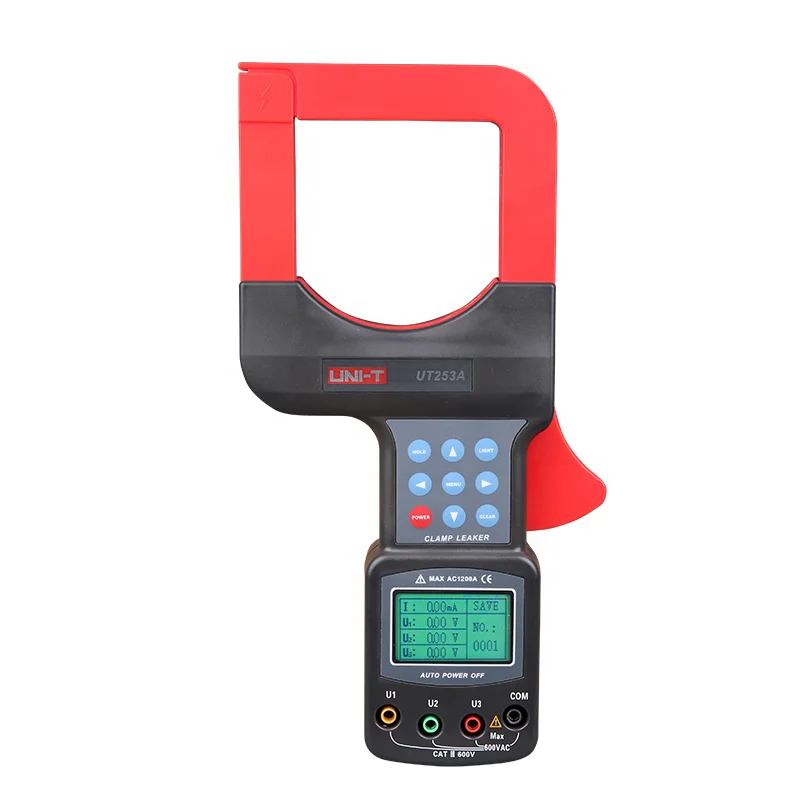UNI-T UT216B 6000 Count True RMS Digital Clamp Meter AC DC Frequency Tester Digital Voltage Clamp Current Meter Resistance Test