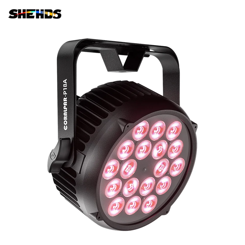 SHEHDS 18x12 LED Waterproof Par Light RGBW UVA for Events