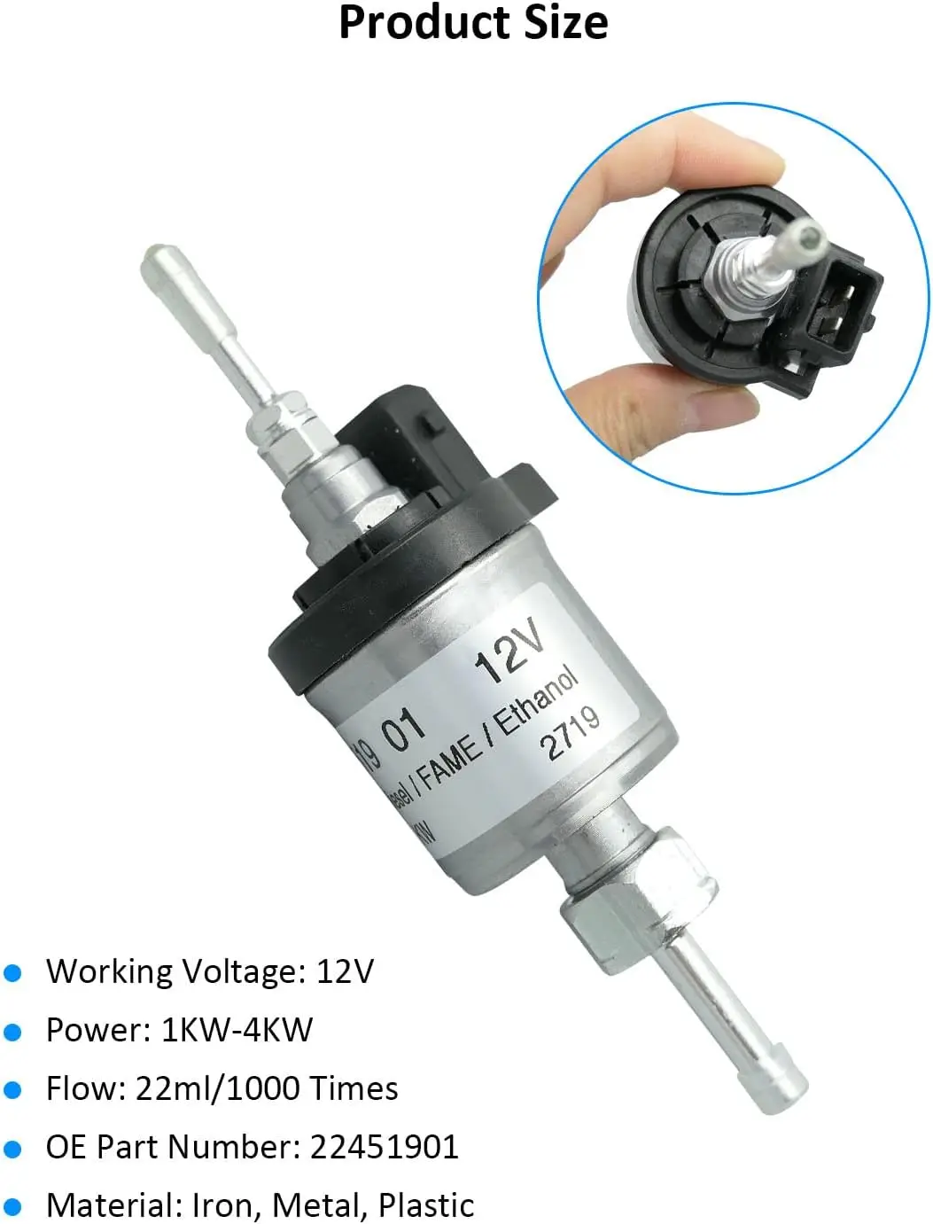 Eberspacher D1LC, D2, D4, D4S, D3LC Fuel Pumps Reliable Performance