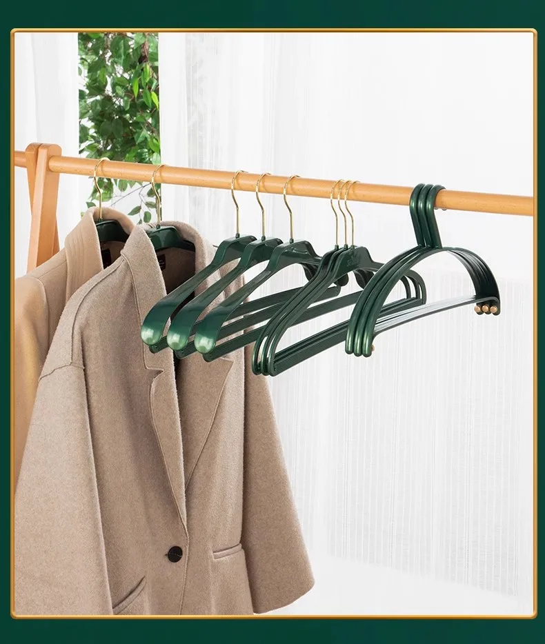 SOLELY Factory's Hot sale Light Luxury Series  Extremely Thin Clothes Hanger Wardrobe Balcony Bathroom Living room