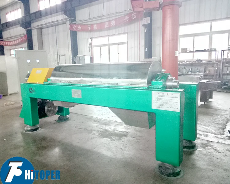 Soap Processing Machine of Sedimentation Type Horizontal Centrifuge