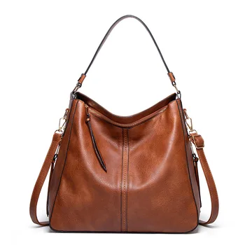 Hot sale ladies designer hand bag Shoulder Tote Zipper Purse PU Leather Satchel Crossbody Bag Newest bags women handbags