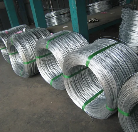 Hot dipped galvanized steel wire 12/