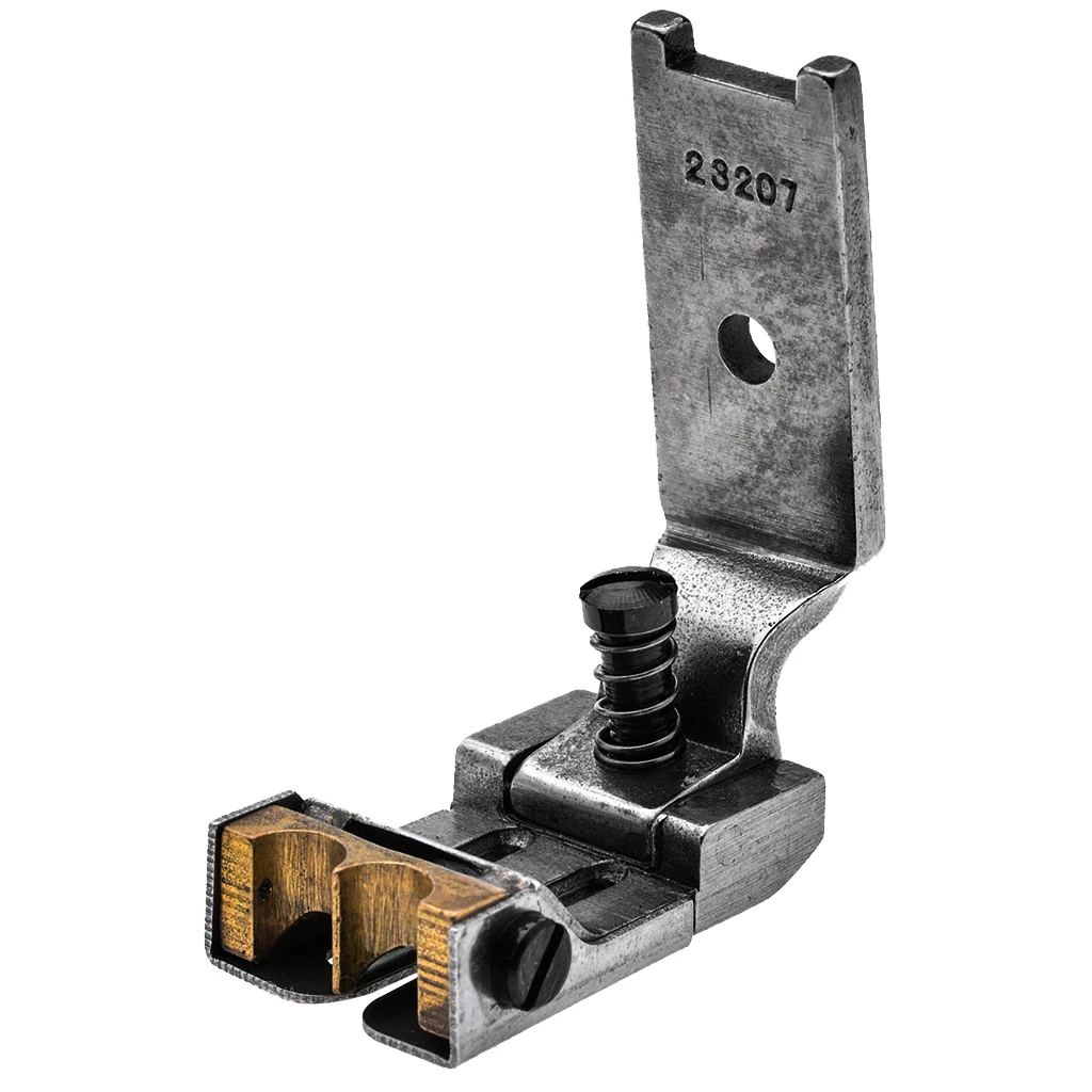 Double Needle Invisible Zipper Presser Foot With Copper 3/16(4.8mm)  7/32(5.6mm)for 457  Machine for Surface Decorative Sewing