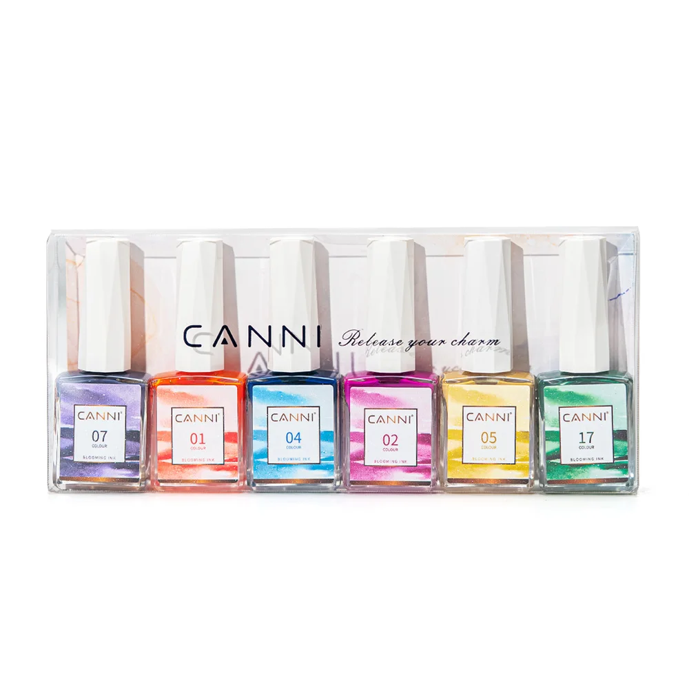 CANNI 24 Colors Blooming Ink Nail Salon High Quality Polish
