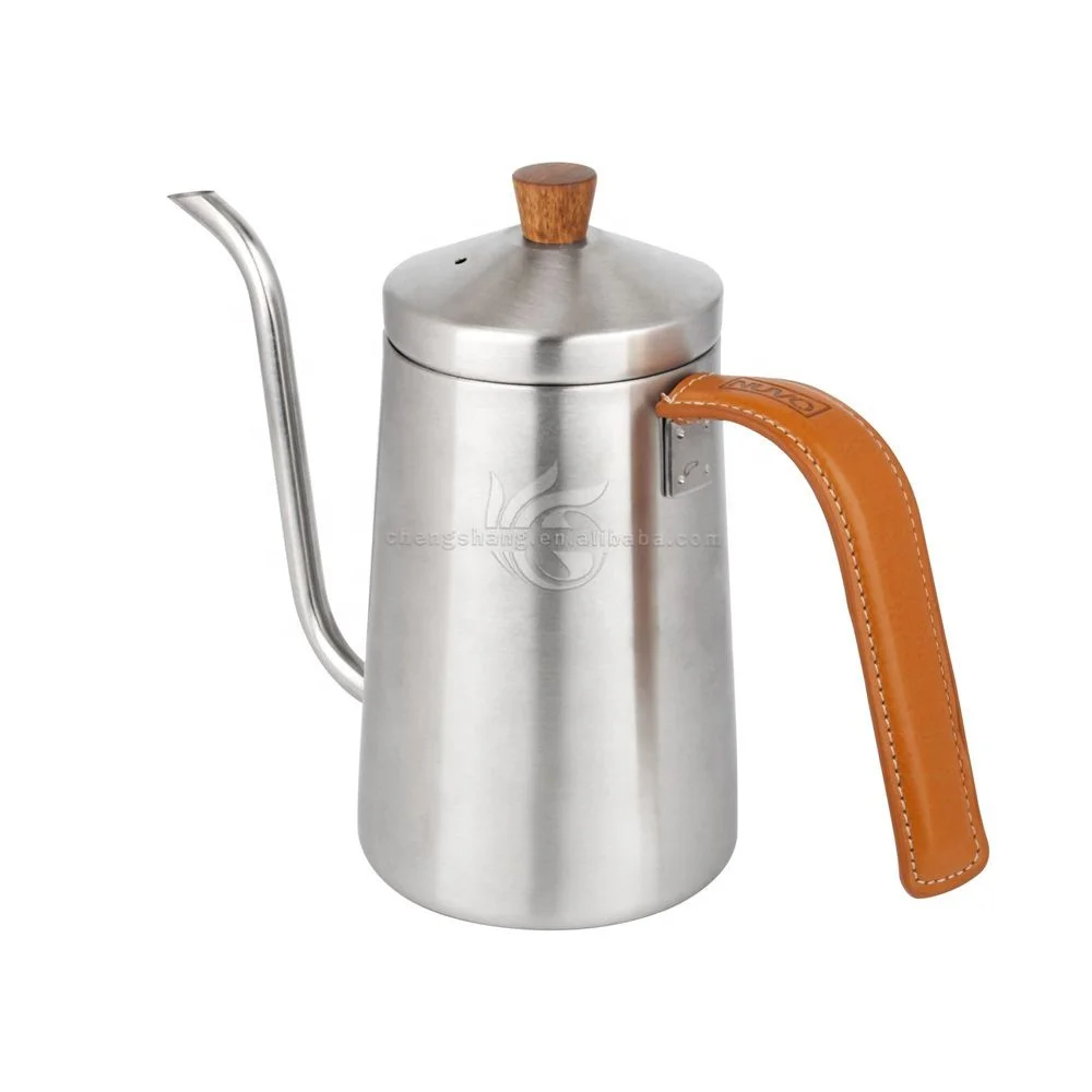Stainless Steel Hand Drip Coffee Pot Gooseneck Kettle Pour Over