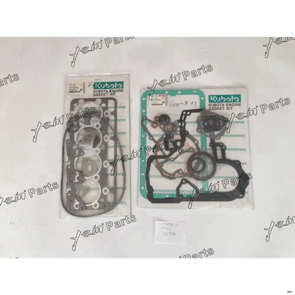 V2203 Overhaul Gasket Kit 07916-29515 07916-29505 for Kubota