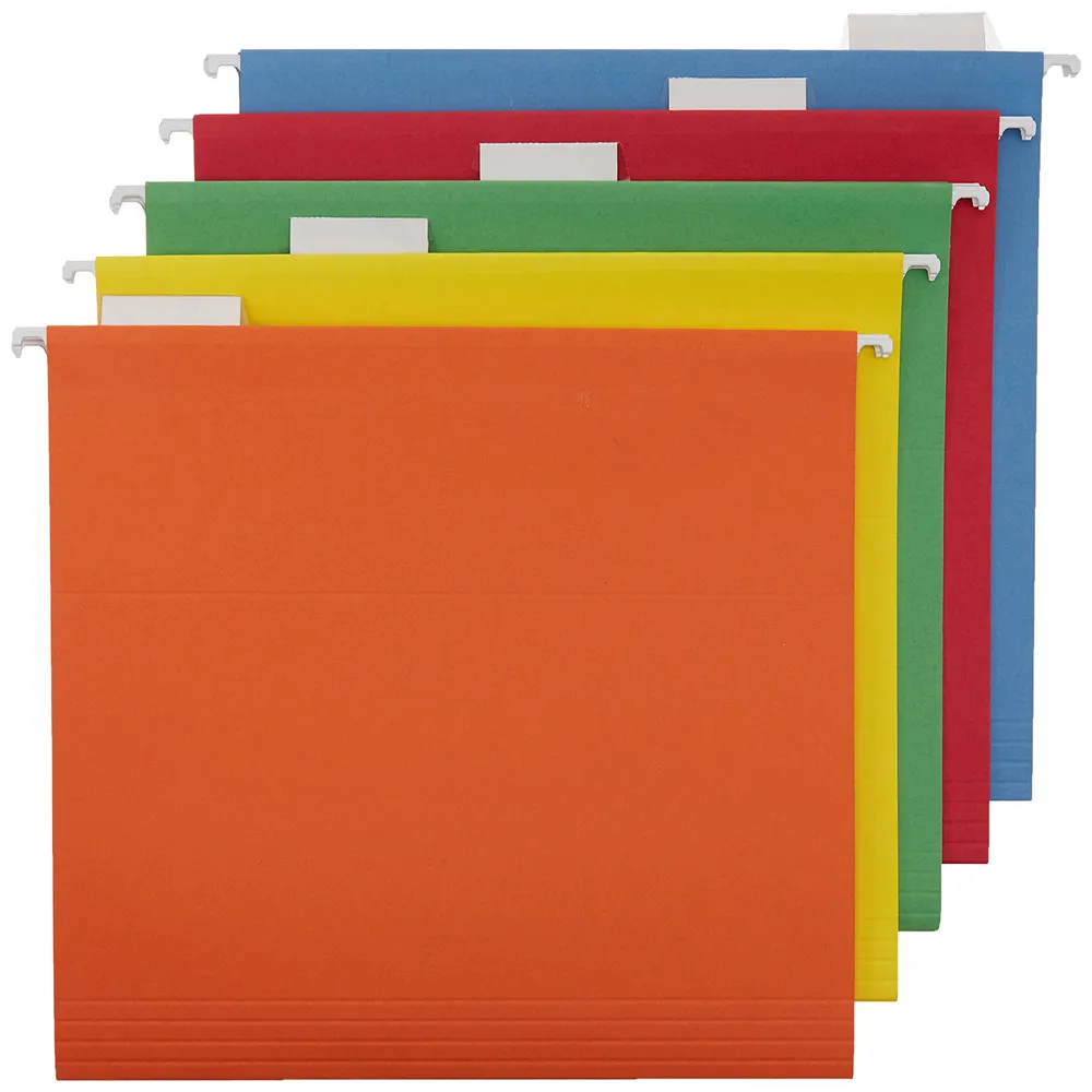 Suspension File A4 Plastic Printing Custom Letter Size  Filing Hanging Hanging File Organizer Folder