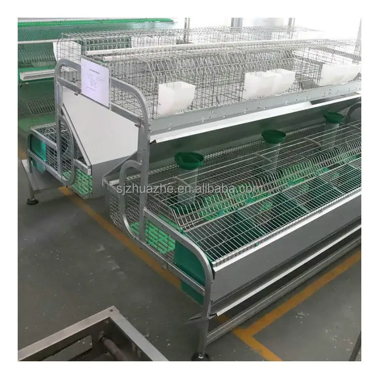 Factory Direct Industrial European Style Stacking Rabbit Breeding