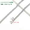 2.6x10.8x14.2mm silver aluminum chain G108-002