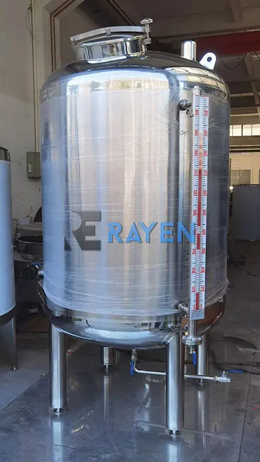 Stainless Steel Hydrogen Storage Tank - 2000L Capacity