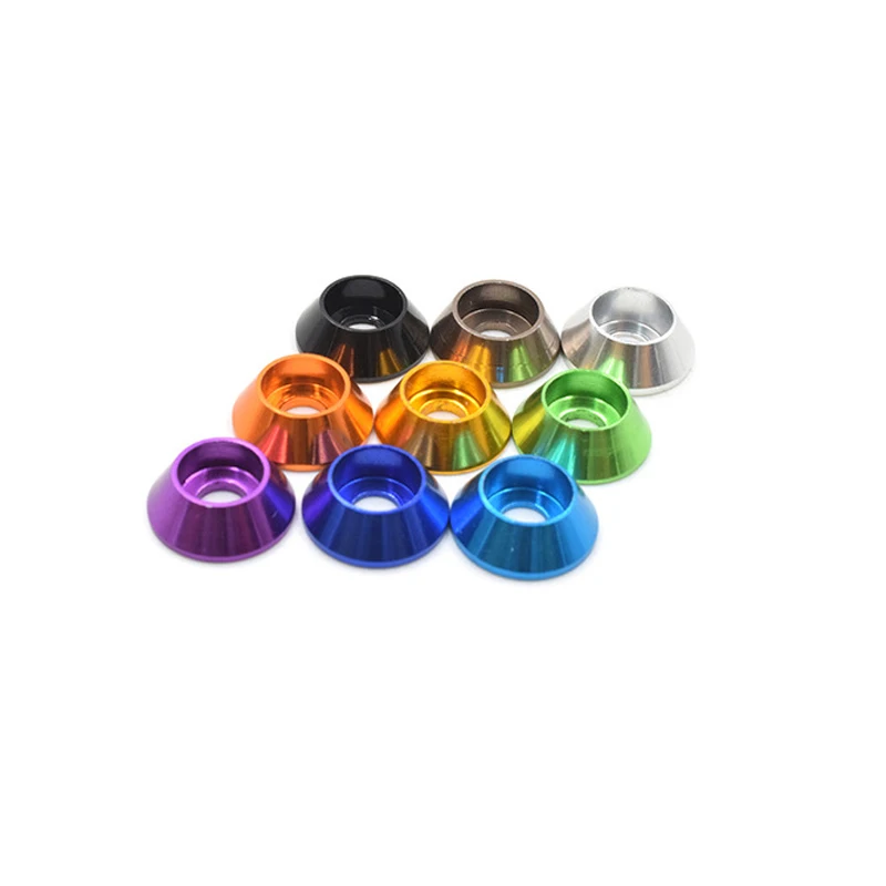 Oem Colorfully Aluminum Anodized Washer Jdm M6 Fender Washer With Screw ...