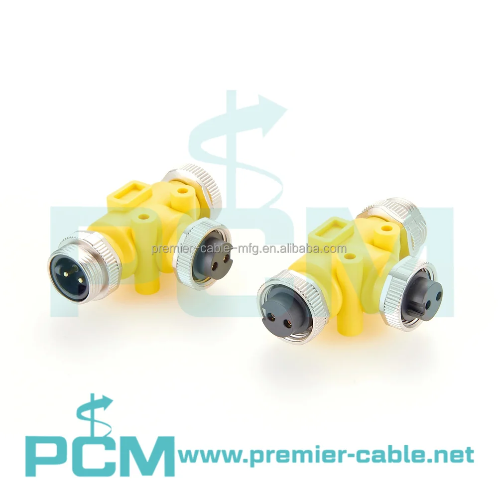 Device Control 7/8'' Can Bus Tee Connector 2 Cores 7/8''-16UN Mini-Change Tee Splitter details