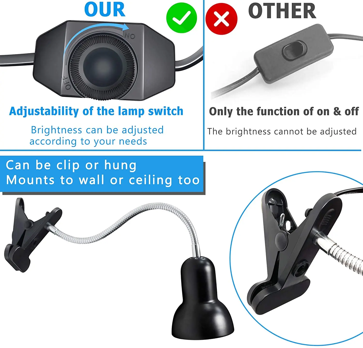 Lampada Riscaldante Per Rettili - UVA/UVB Con Timer E Dimmer | Per Draghi, Tartarughe E Lucertole - Foto 8