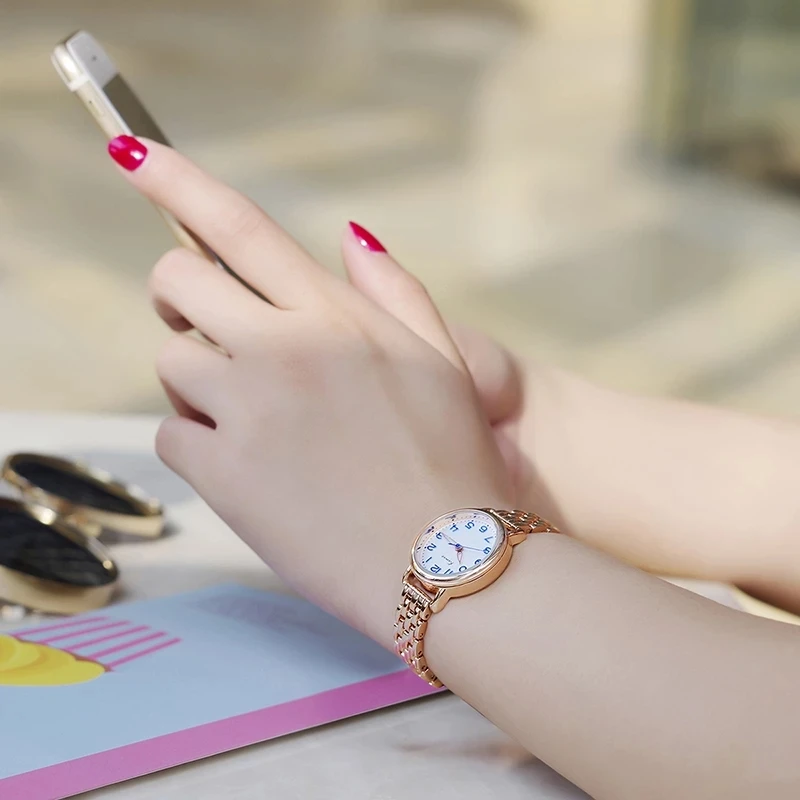 KIMIO K6228S New Style Women Unique Quartz Watch Steel Strap Water Resistant Watch Fancy Minimalist Comely Leisure Watch Design
