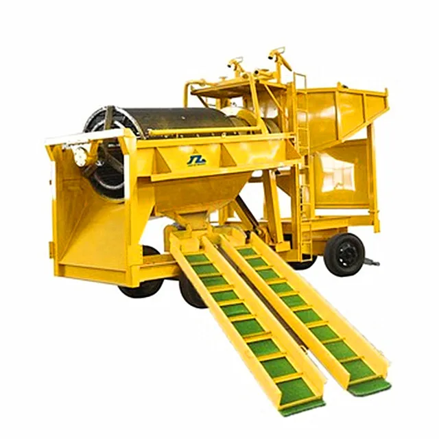 Best Price Government and Private Projects Gold Wash Plant with Sluice Gold Extraction Gold Trommel Machine