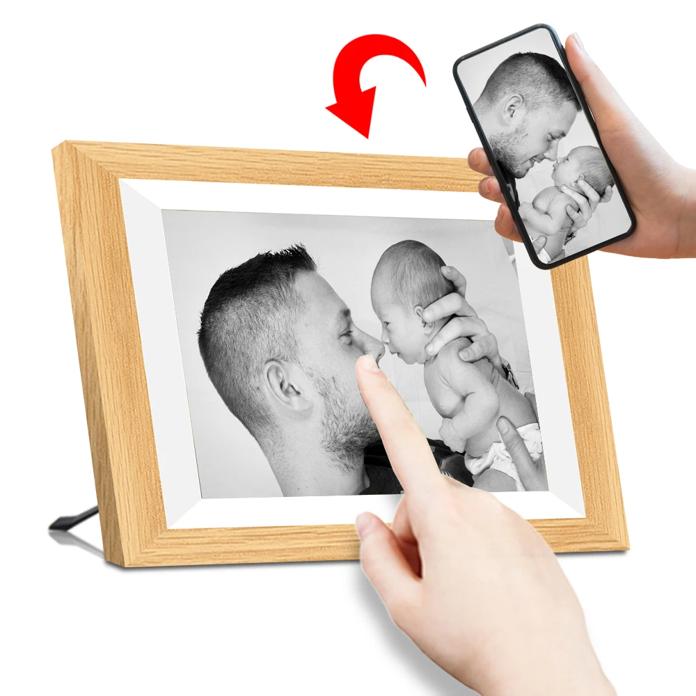 New Model 10.1 Inch Digital Photo Frame 1024*600 High Resolution Play Video/photo/music/calendar/clock Digital Picture  Frame
