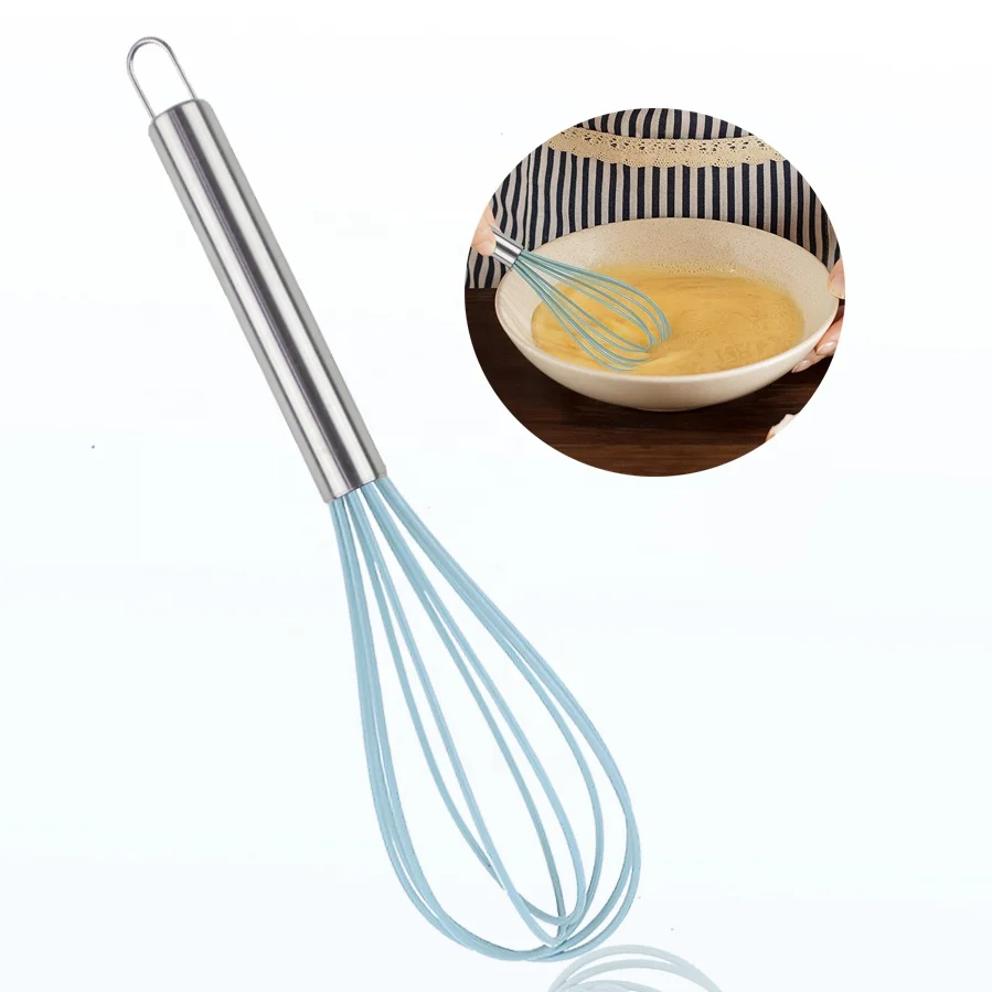 STAINLESS STEEL SAUCE WHISK WITH HOOK - PURCHASE OF