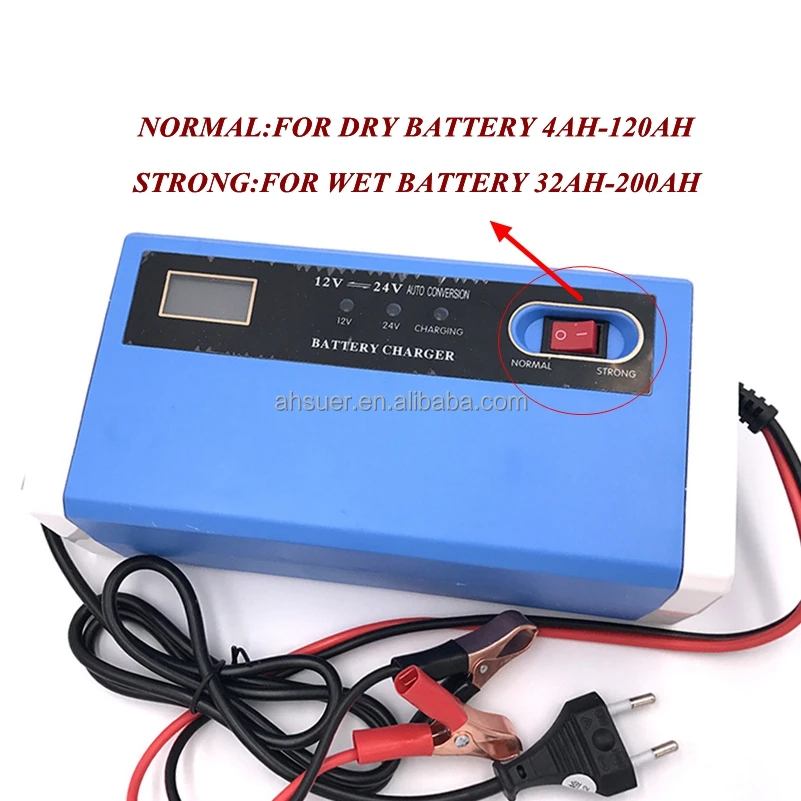 Energy Accessories - Battery Charger 12v-24v Lead 10a