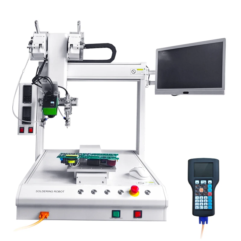 4-axis Soldering Robot Semi 360 Degree Auto Solder Machine Automatic Welding Equipment