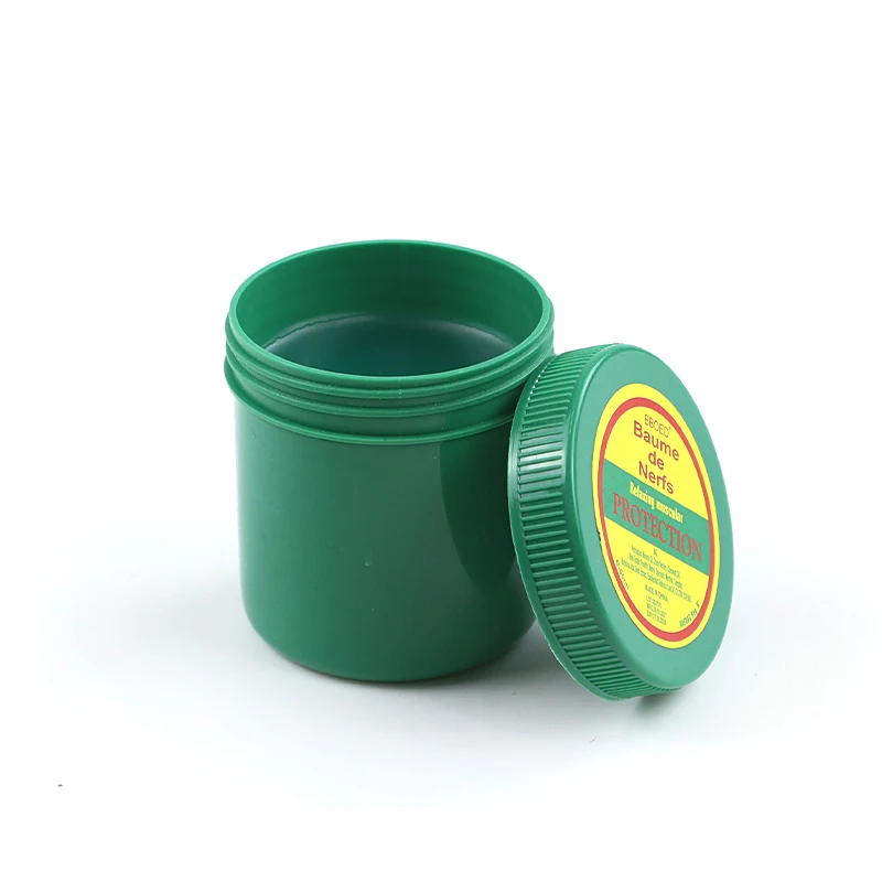 China Manufacturer Green Bottle Cooling Menthol Oil Balm for Skin Moisturizing Relieving Pain