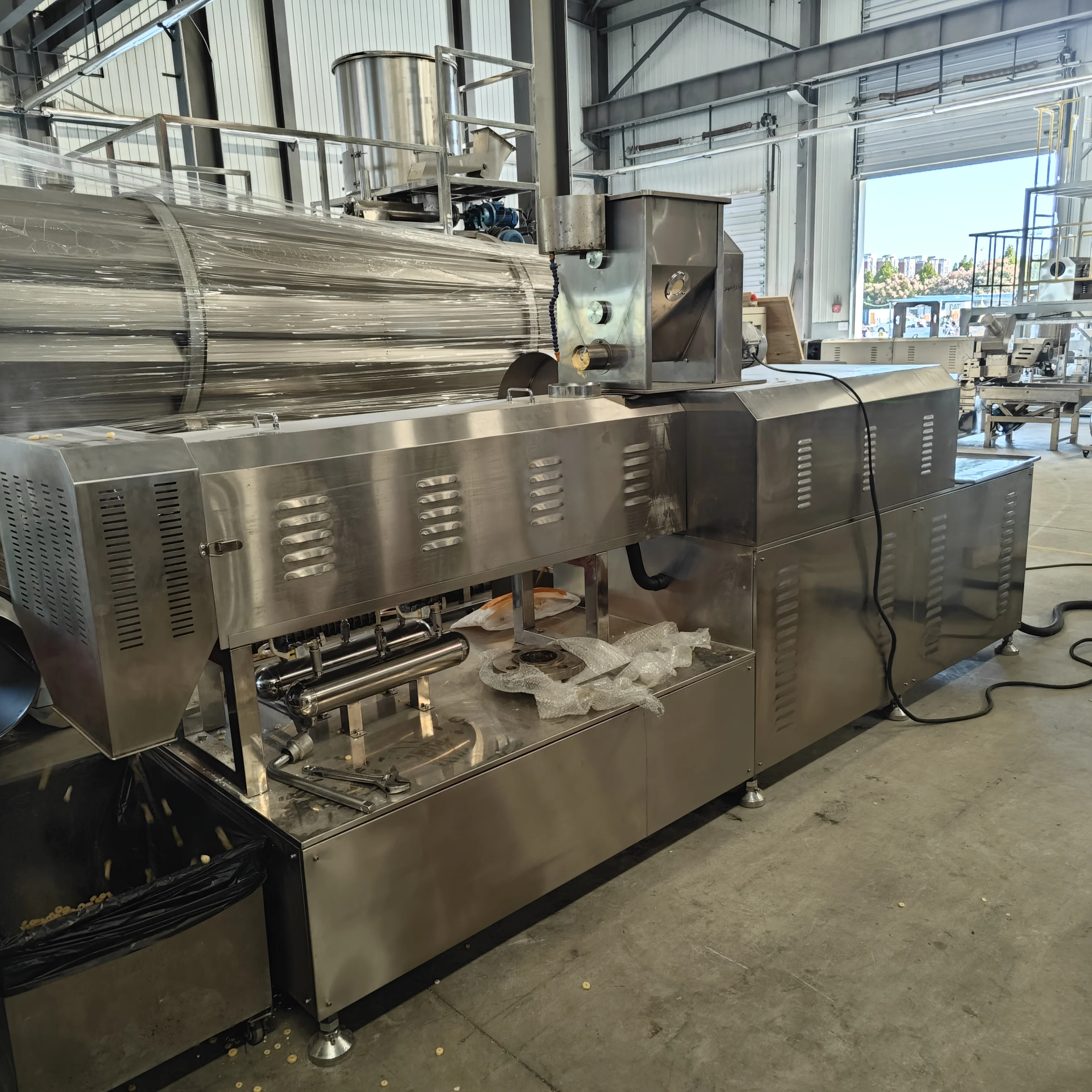 Укрепленный производственная линия риса искусственный рис делая машину