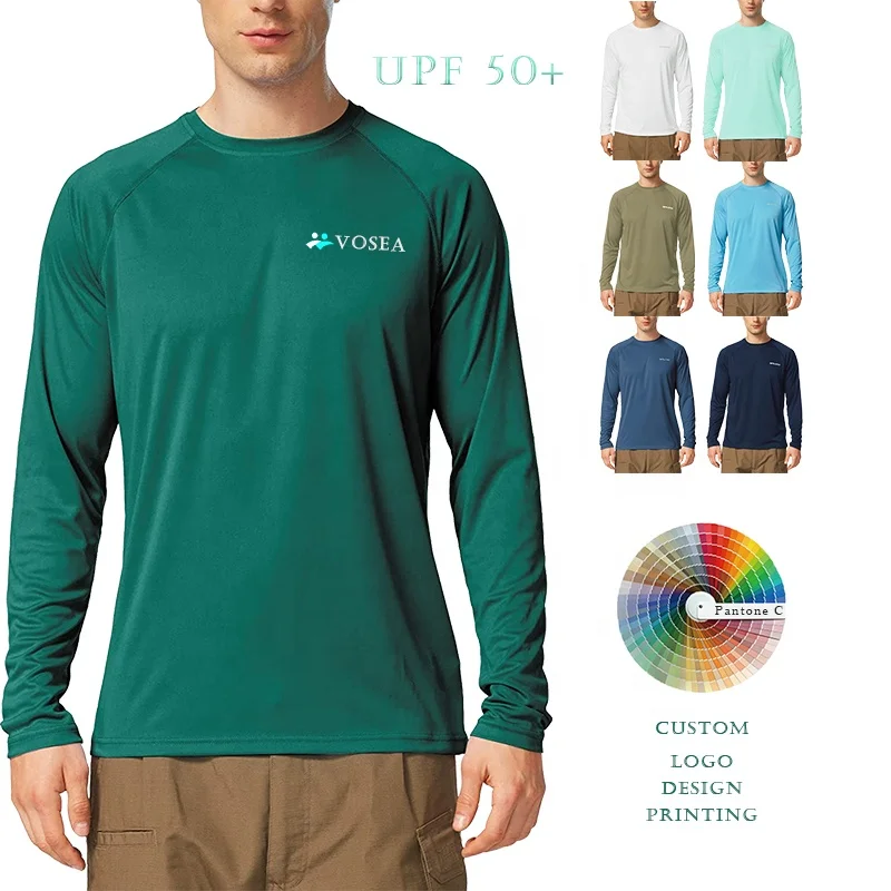 Custom New Fishing Clothing Shirt Sublimation Upf50+ Breathable Quick ...