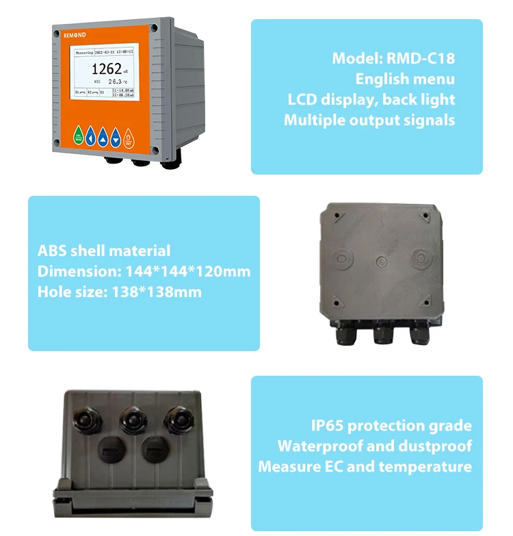 Electrical Conductivity Meter Rs485 Tds Ec Meter Online Conductivity