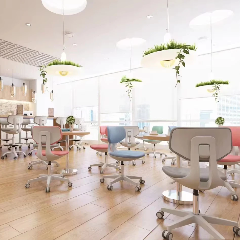 Modern Swivel Upholstered Home Office Design Chair Elegant Mobility Versatile Office Layouts Meeting Conference Office Chair