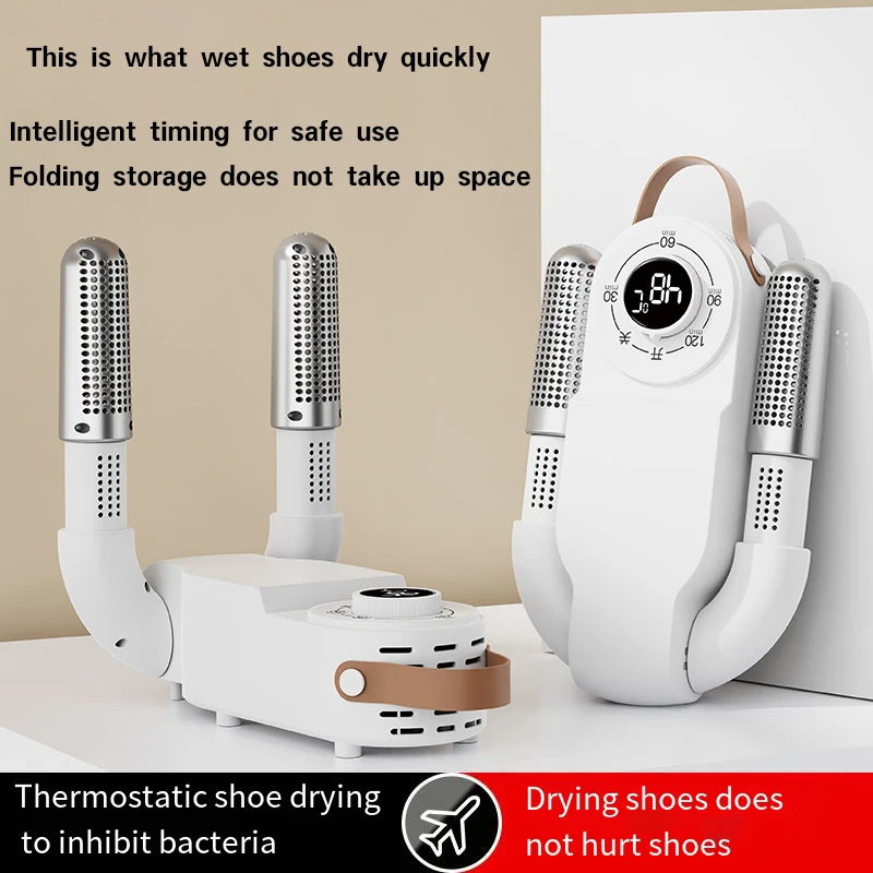 2024 Intelligent Timing Portable Shoe Dryer Multifunctional Folding Expansion with Deodorization Sterilization Foldable