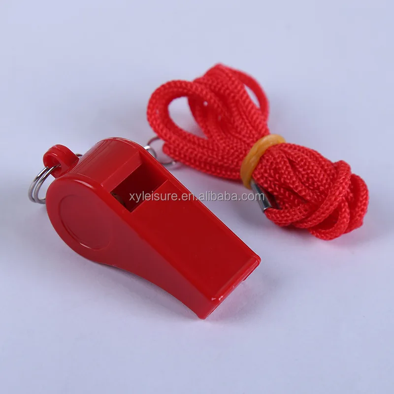 Outdoor Emergency Plastic Pea Whistle Race Match Sports Referee Cheer