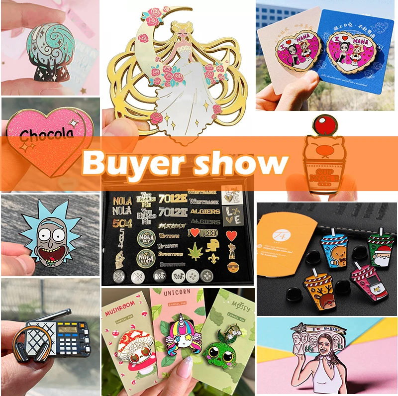 Free Sample Custom Enamel Pin No Minimum Metal Soft Hard Enamel Lapel