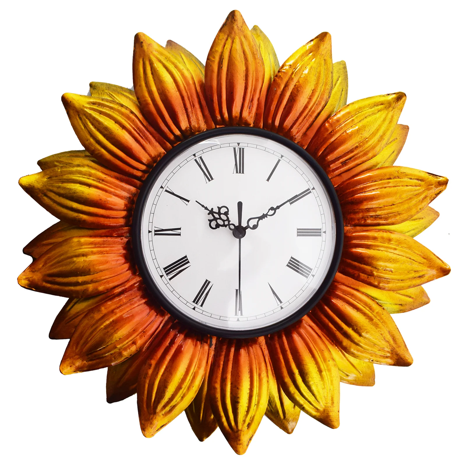 Sunflower Waterproof  wall clock 13''