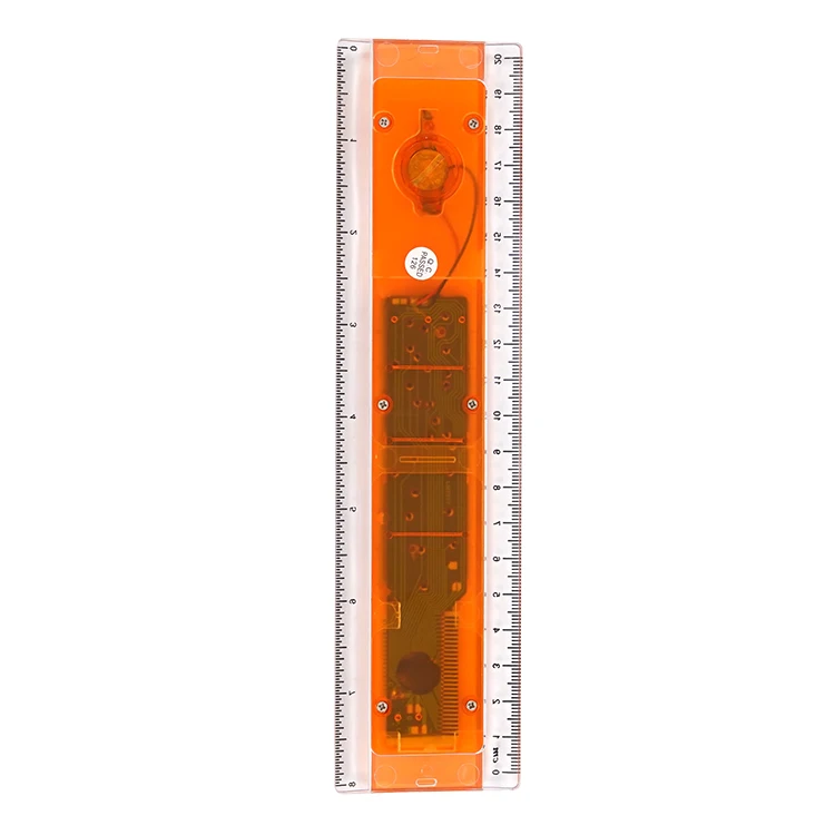 Nice Shape Calculator Ruler with 8 Digit Clear LED Display Sensitive Button Electronic Calculator Desktop