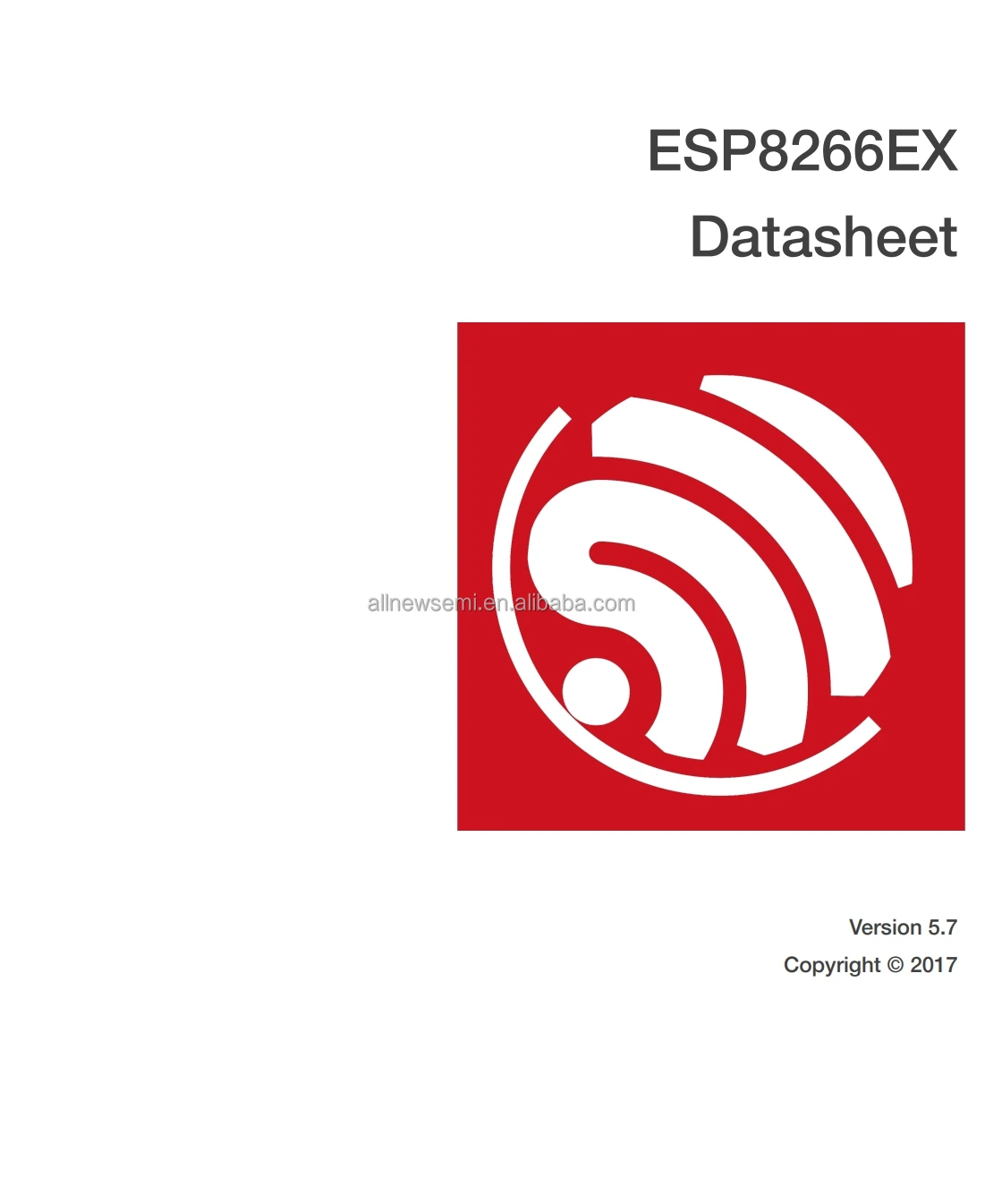 Hot sale Original ESP8266EX RF Transceiver IC RF TxRx + MCU WiFi 802.11b/g/n 2.4GHz 32-VFQFN Exposed Pad Surface Mount