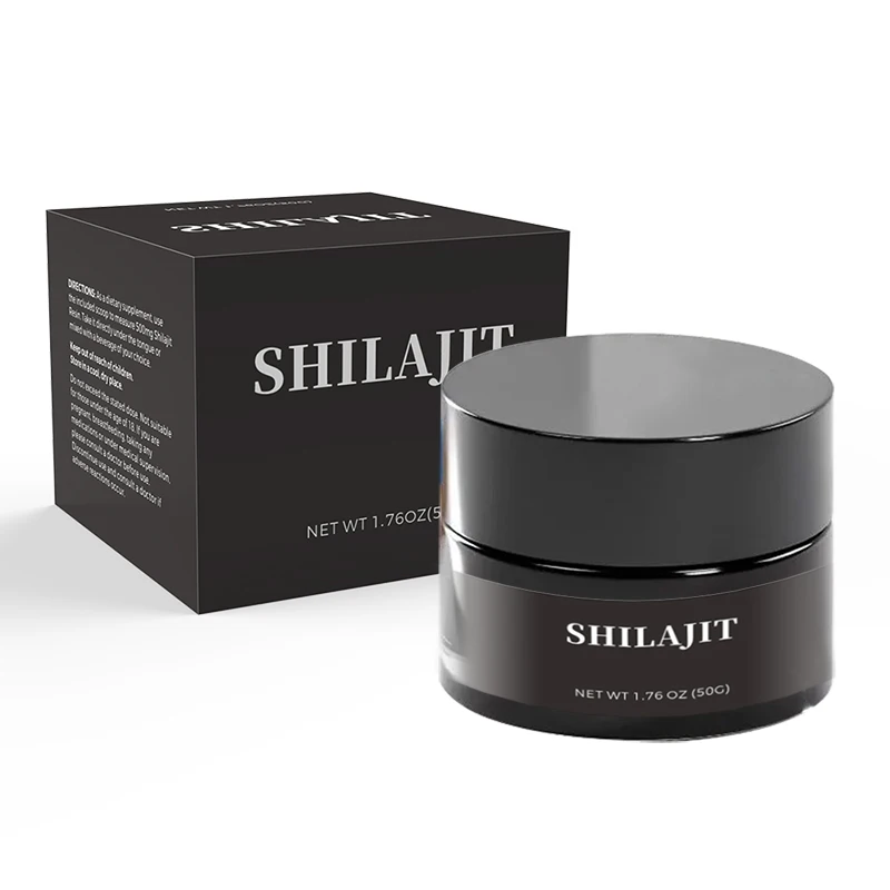 Shilajit Pur Himalayen En Résine - Complément Alimentaire Puissant 20g Avec Cuillère Doseuse