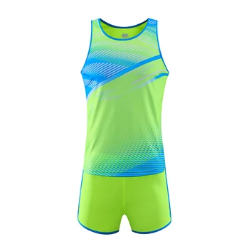 Wholesales Men's Long-Distance Race Clothing Sprint Marathon Running Suit Training Wear