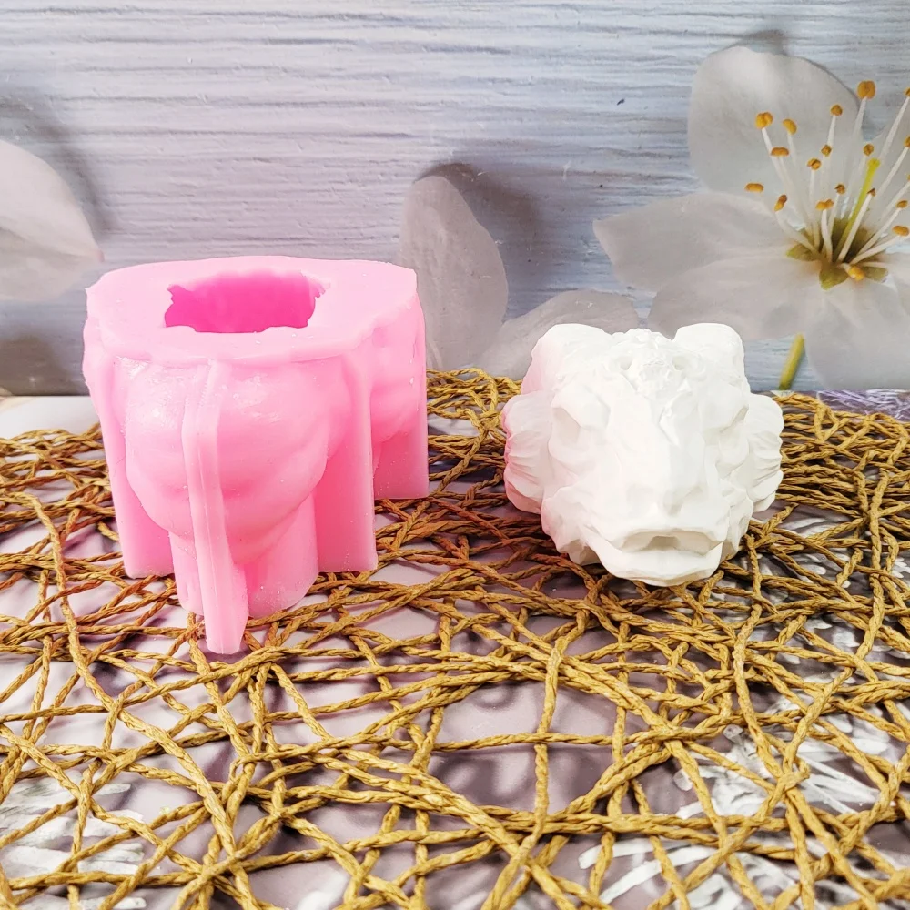 Handmade Resin Casting Molds for DIY Ins Style Decorative Ornaments Silicone Skeleton Sheep Head Molds W0408 Cake Tools