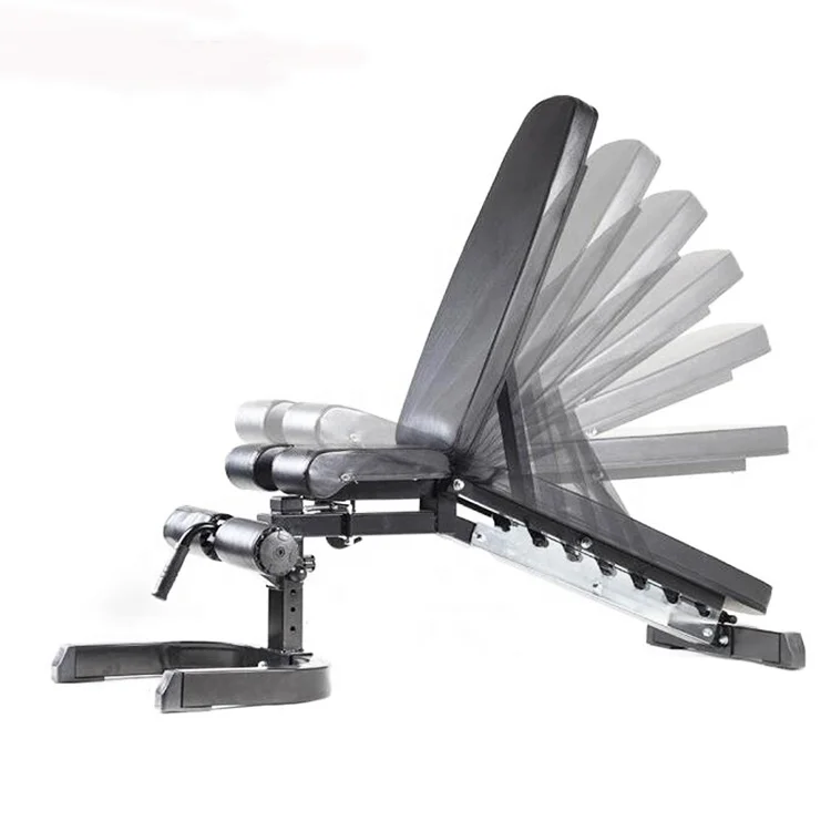 Multifunction Fitness Equipment Commercial Home Use Adjustable Gym Bench  Weight Bench