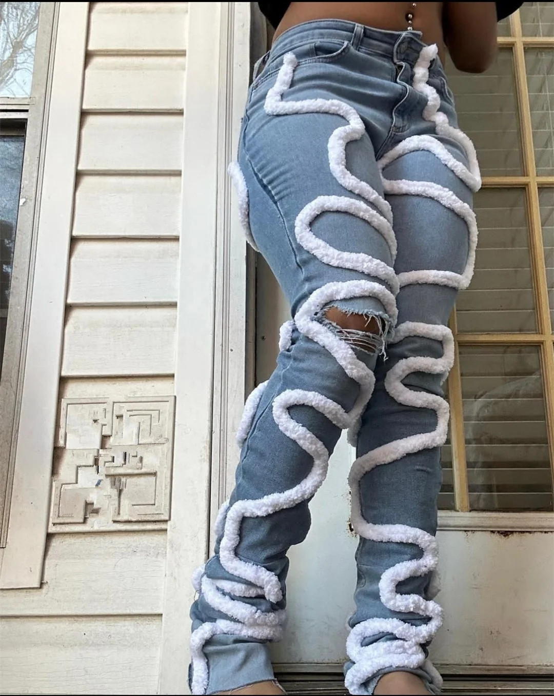 Humboldt Pantalon Femme Large Fluide Pantalon Droit Pantalon