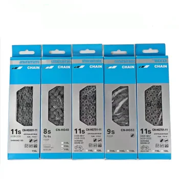 SHIMANO HG54 Bicycle Chains 8/9/10/11/12 Speed HG601 HG701 HG901 HG40 HG53 HG93 HG54 HG95 112/116/118L MTB Road Bike Chain