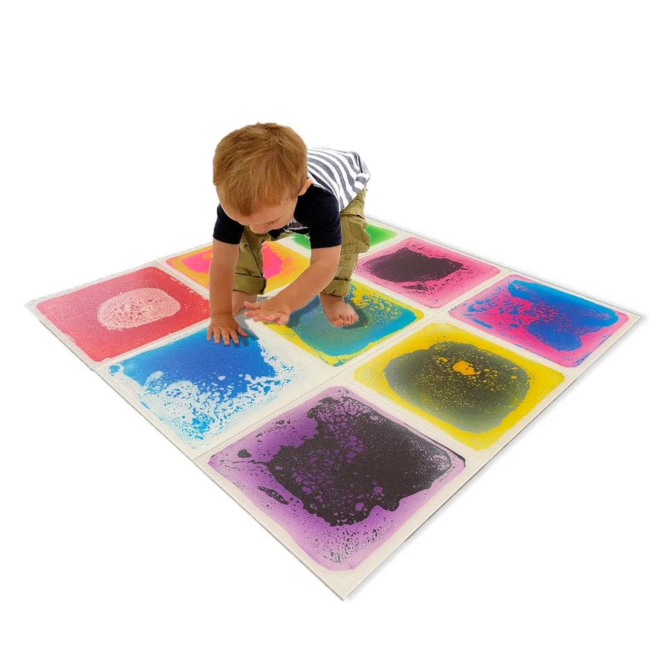 Af Trending Products Custom Liquid Sensory Floor Tiles Sensory Mats For