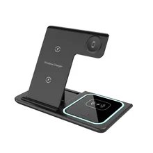 For iPhone 14 13 12 11/Pro/Max  Wireless Charger 3 in 1 Wireless Charging Station  Fast Wireless Charger Stand