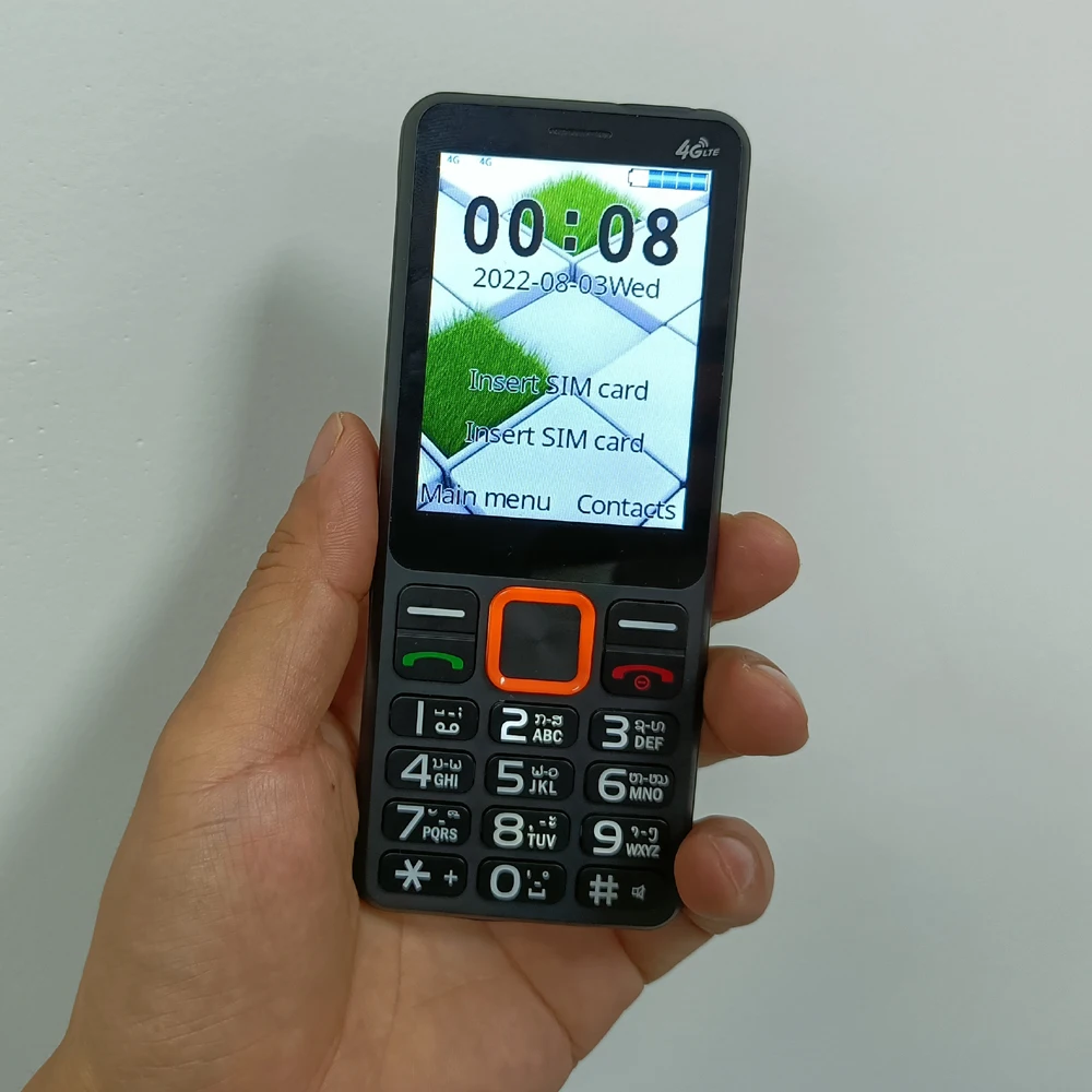 OEM 4G Keypad Mobile Dual SIM, Big Keypad, Low Price