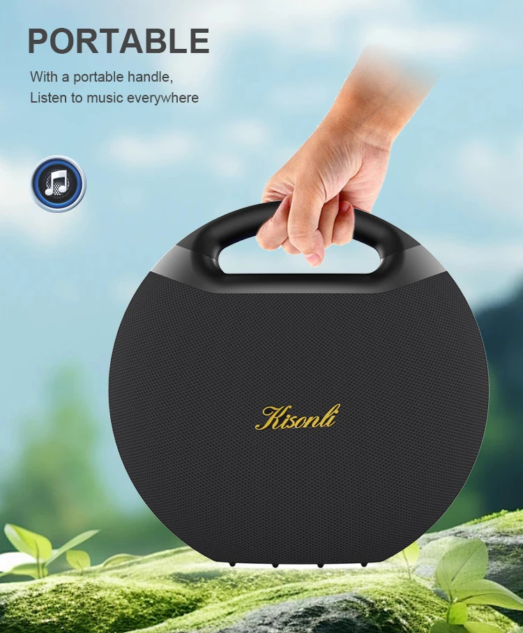 Kisonli K11 50W Dj Sound Box Speakers Professional Bass Bt Wireless Speaker